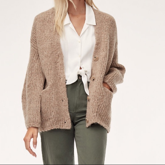 Aritzia Tie-Front Blouse - Picture 6 of 7